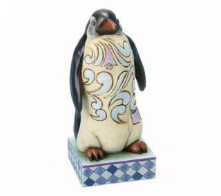 Jim Shore Heartwood Creek Penguin Figurine —