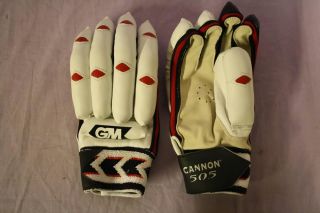 cannon 505 junior cricket batting gloves old model reduced to clear
