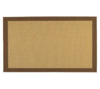 Terrace Living Outdoor 30x 50 Border Sisal Rug —