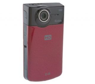 Kodak Zi8 High Def. 1080p PocketCamcorder w/4GB SD Card & $ 