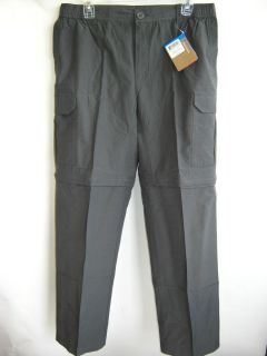 New   Columbia Mens Crested Butte Convertible Pants   Blade   Med. 30