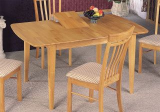 Maple Finish Butterfly Country Style Dining Table
