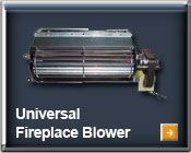 New Quiet 75 CFM Universal Fireplace Blower Gas Insert Replacement Fan
