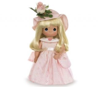 Precious Moments Friendships A Bloom Pink 12 Vinyl Doll —