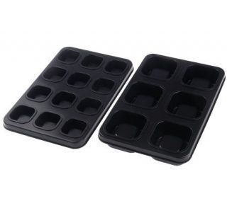 Technique Set of 2 Square Stuffable Baking Pans —