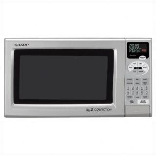 Sharp R820JS Grill 2 Convection Countertop Microwave in Silver