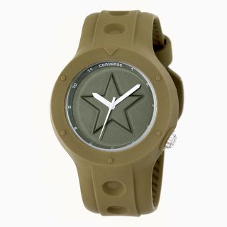 VR001305 Converse Unisex Rookie Icon Olive Green Analog Watch