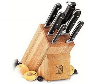 Tramontina Professional Series 7 Piece CutlerySt with Block — 