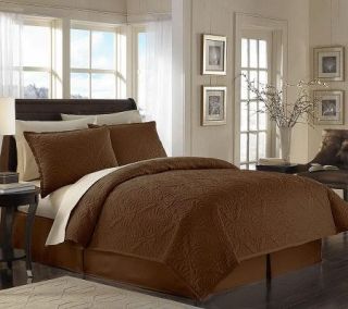 Amadeus Carolina 4 Piece Full Coverlet Set —