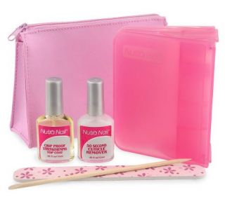 Nutra Nail Laptop Manicure Tray w/Travel Tote & Accessories — 