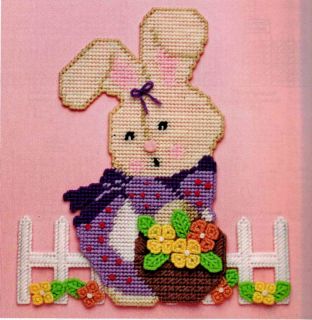 Easter Bunny Cross Wall H Plastic Canvas Pattern Book