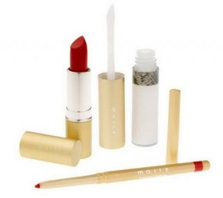 Mally The Perfect Red Lip For Everyone 3 pc Lip System —