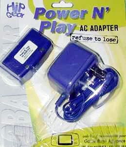 Hip Gear Power N Play Plus AC Adaptor   Game Boy Advance —
