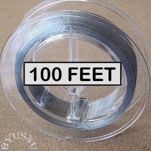 Tigertail Beading Wire Nylon Coated Stainless Steel 100 Foot Spool