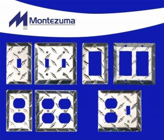 Aluminum Diamond Plate Electrical Wall Covers by Montezuma