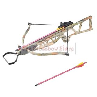 120 lbs Camouflage Green Hunting Crossbow with 2 Arrows