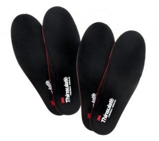 3M Thinsulate Set of 2 Pairs of Thermal Insoles —