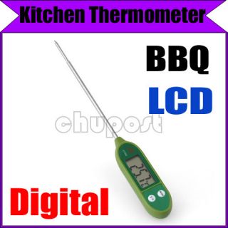 LCD Kitchen BBQ Digital Cooking Food Thermometer Probe