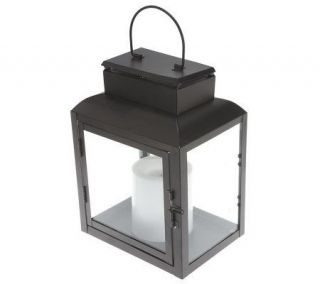 Candle Impressions Indoor Outdoor Flameless Lantern w/Timer — 