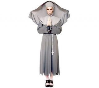 Sister Spirit Nun Adult Plus Costume   H363394