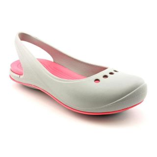 Crocs Skylar Womens Size 10 Gray Synthetic Flats Shoes