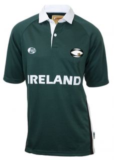 Croker Irish Ireland PolyCotton Rugby Shirt Jersey Size M L XL 2XL 3XL