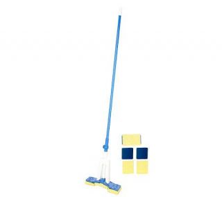 Angel Mop w/ 90 Degree Cleaning Wings & Extra Mop Heads —