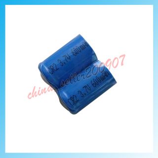 CR2 15270 600mAh 3 7V Lithium Rechargeable Battery
