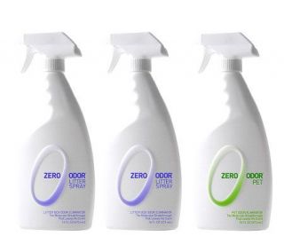 Zero Odor Cat Lovers 6 pc. Litter Deodorizing SprayKit —