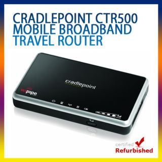 Cradlepoint CTR500 Router WiFi Mobile Hotspot 3G 4G 6 75 Mbps 2 Port