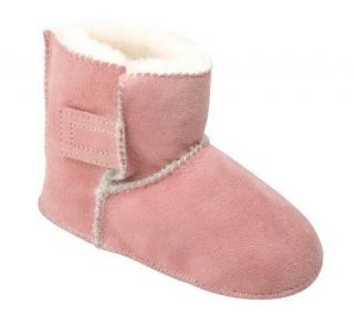 Minnetonka Infants Genuine Sheepskin Pug Boots —