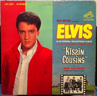Elvis Presley Kissin Cousins LP 1964 VG LSP 2894 Vinyl 4S 5S w Orig