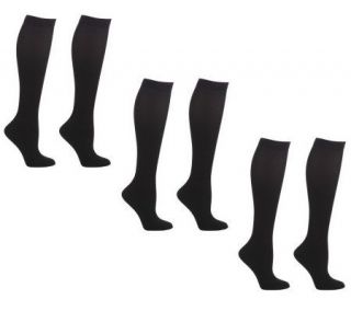 Legacy Set of 3 Pair Unisex Wellness Compression Socks —