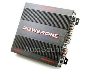 Crunch P1 600 4 600 Watts 4 Channel Car Audio Amplifier