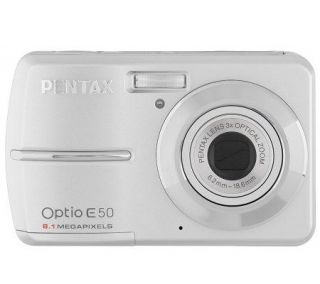 Pentax 8.1 Megapixel 3x Optical Zoom DigitalCamera w/2.4Diag. LCD