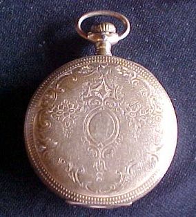 Elgin Gold Pocket Watch Hunting Case for Parts or Repair