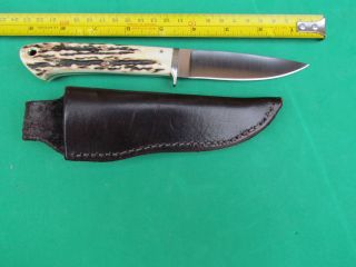 Corbet R Sigman Custom Stag Hunting Knife