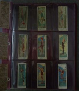 1924 V16 Cowans Learn to Swim Complete Set of 24