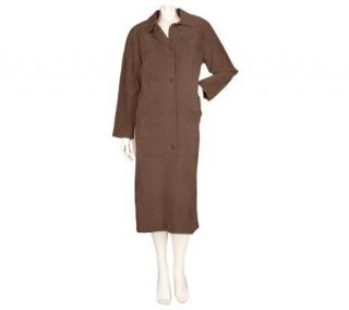 Centigrade Washable Suede Fully Lined Long Coat   A100924