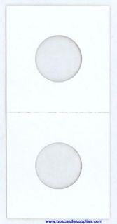 Whitman Cowen 2x2 Coin Flip Holders for Nickels 5 X100