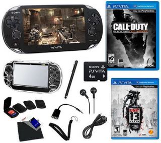 PS Vita Call of Duty Black Ops Bundle and Accessories   E264194