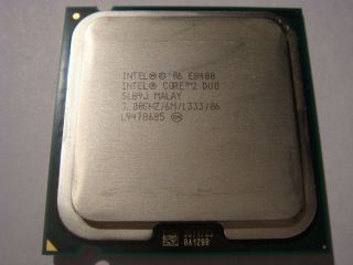 Intel Core 2 Duo E8400 3 00GHz 6M 1333 SLB9J LGA775 Dual Core CPU