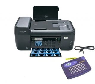 Lexmark Prospect AIO Printer & Fax w/USB Cable,Label Printer