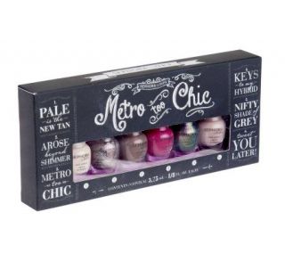 Sephora by OPI Metro Too Chic Set of 6 Minis Collection   A232494
