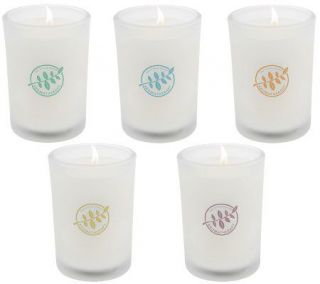 Slatkin & Co. Set of 5 Aromatherapy Candles —