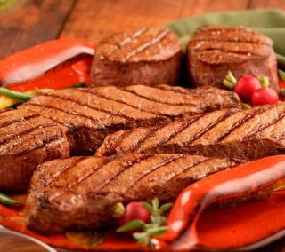 Kansas City Steak Co. (4) Filets Mignons and (4) Strip Steaks   M34783