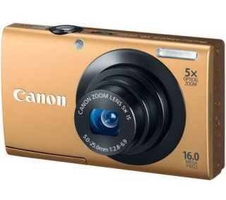 Canon PowerShot A3400 IS 16MP, 5X Optical ZoomDigital Camera   E258249