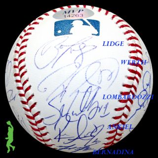 2012 Washington Nationals Team Signed Auto Baseball Ball Stephen