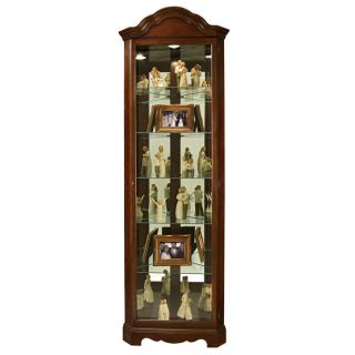  with pride in this Howard Miller, Murphy Corner Curio Cabinet