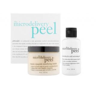 philosophy super size 2 pc. vitamin C microdelivery peel —